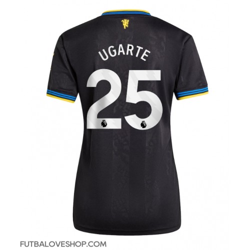 Dres Manchester United Manuel Ugarte #25 Tretina pre Ženy 2025-26 Krátky Rukáv